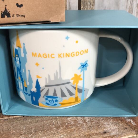 Set of 2 Starbucks Disney Parks YOU ARE HERE Collection - Magic Kingdom & EPCOT - Picture 3 of 11
